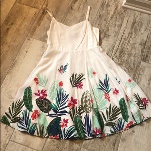 NWT Old Navy Floral strapless dress